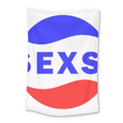 Sexsi Sexy Logo Small Tapestry by Sudhe