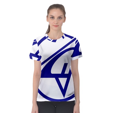 Sukhoi Aircraft Logo Women s Sport Mesh Tee by Sudhe