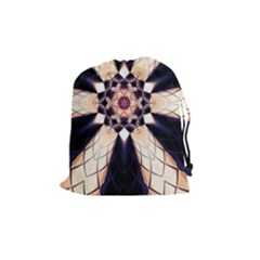 Digital Art Art Artwork Abstract Drawstring Pouch (medium) by Pakrebo