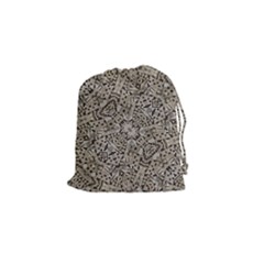 Cyber Punk Pattern Design Drawstring Pouch (small) by dflcprintsclothing