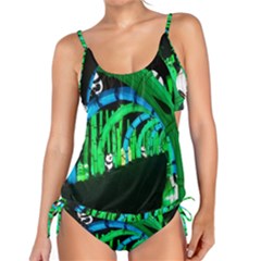 Dragon Lights Panda Tankini Set by Riverwoman