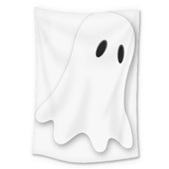 Ghost Boo Halloween Spooky Haunted Large Tapestry by Sudhe