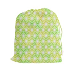 Traditional Patterns Hemp Pattern Drawstring Pouch (xxl) by Pakrebo