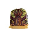 Tree Monster Maestro Landscape Drawstring Pouch (Medium) View1