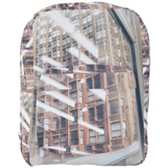Chicago L Morning Commute Full Print Backpack by Riverwoman