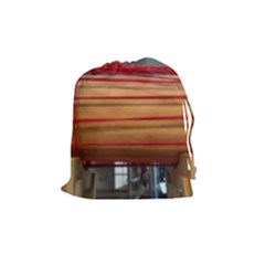 Taiko Drum Drawstring Pouch (medium) by Riverwoman