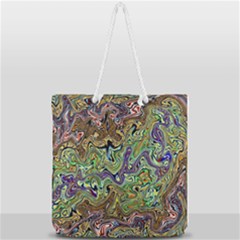 Ml 158 Full Print Rope Handle Tote (large) by ArtworkByPatrick