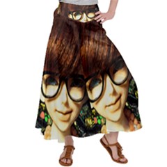 Olivia In The Fields Satin Palazzo Pants by snowwhitegirl