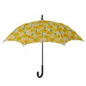 Yellow Daffodils Pattern Hook Handle Umbrellas (Large) View3