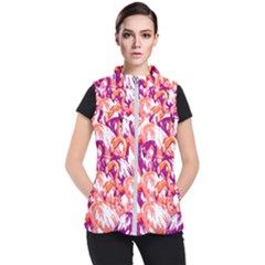 Flamingos Women s Puffer Vest by StarvingArtisan
