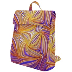 Electric Field Art Lii Flap Top Backpack by okhismakingart