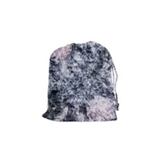 Garden Of The Phoenix Granite Drawstring Pouch (small) by Riverwoman