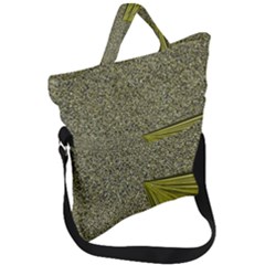 Electric Field Art I Fold Over Handle Tote Bag by okhismakingart