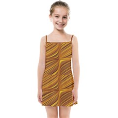 Electric Field Art Xxix Kids  Summer Sun Dress by okhismakingart
