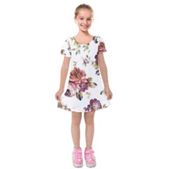 A Secret Garden Kids  Short Sleeve Velvet Dress by WensdaiAmbrose