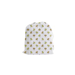 Birds, Animal, Cute, Sketch, Wildlife, Wild, Cartoon, Doodle, Scribble, Fashion, Printed, Allover, For Kids, Drawing, Illustration, Print, Design, Patterned, Pattern Drawstring Pouch (xs) by dflcprintsclothing