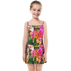 Orchids In The Market Kids  Summer Sun Dress by okhismakingart