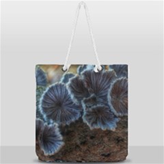 Tree Fungus Full Print Rope Handle Tote (large) by okhismakingart
