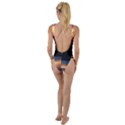 Pastel Sunrise High Leg Strappy Swimsuit View2