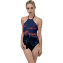 Pink Streaks Go with the Flow One Piece Swimsuit View1
