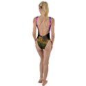 Purple Afternoon High Leg Strappy Swimsuit View2