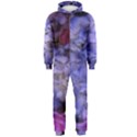 Hydrangea Arrangement II (Blue Tint) Hooded Jumpsuit (Men)  View1