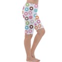 Donut pattern with funny candies Cropped Leggings  View3