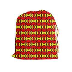 Rby 3 Drawstring Pouch (xl) by ArtworkByPatrick