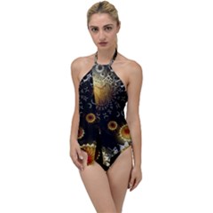 Star Mystical Fantasy Go With The Flow One Piece Swimsuit by Pakrebo