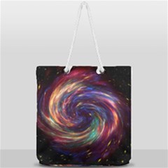 Cassiopeia Supernova Cassiopeia Full Print Rope Handle Tote (large) by Pakrebo