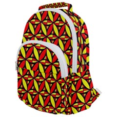 Rby 6 Rounded Multi Pocket Backpack by ArtworkByPatrick