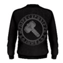 Thor Hammer with Runes Valhalla Tristella Viking Norse Mythology Mjolnir  Men s Sweatshirt View2