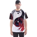 Yin And Yang Chinese Dragon Men s Sports Mesh Tee View1