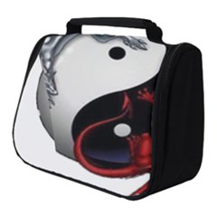 Yin And Yang Chinese Dragon Full Print Travel Pouch (small) by Sudhe
