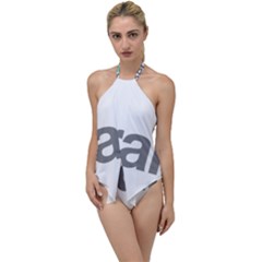 Theranos Logo Go With The Flow One Piece Swimsuit by milliahood
