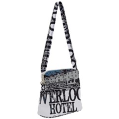 The Overlook Hotel Merch Zipper Messenger Bag by milliahood