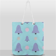 Christmas Bauble Full Print Rope Handle Tote (large) by HermanTelo