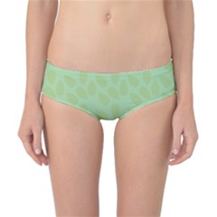 Leaves - Light Green Classic Bikini Bottoms by WensdaiAmbrose