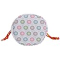 Seamless Pattern Pastels Background Pink Drawstring Bucket Bag View3