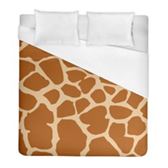 Giraffe Skin Pattern Duvet Cover (full/ Double Size) by HermanTelo