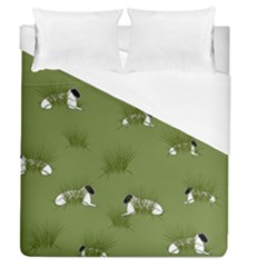 Sheep Lambs Duvet Cover (queen Size) by HermanTelo