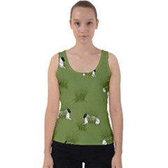 Sheep Lambs Velvet Tank Top by HermanTelo