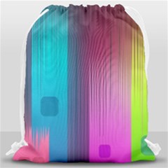 Abstract Background Colorful Drawstring Bag (large) by Pakrebo