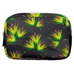 Background Floral Abstract Lines Make Up Pouch (small) by Pakrebo