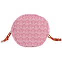Damask Floral Design Seamless Drawstring Bucket Bag View3