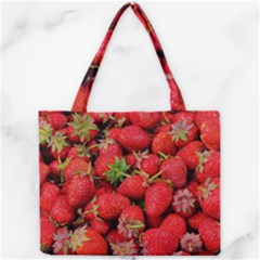 Strawberries Mini Tote Bag by TheAmericanDream