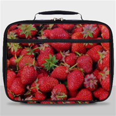 Strawberries Full Print Lunch Bag by TheAmericanDream