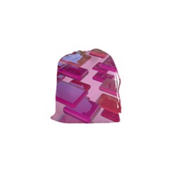 Render 3d Rendering Design Space Drawstring Pouch (xs) by Pakrebo