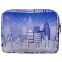 City Architecture Building Skyline Make Up Pouch (Large) View2