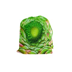 Ranunculus Blossom Bloom Nature Drawstring Pouch (medium) by Pakrebo